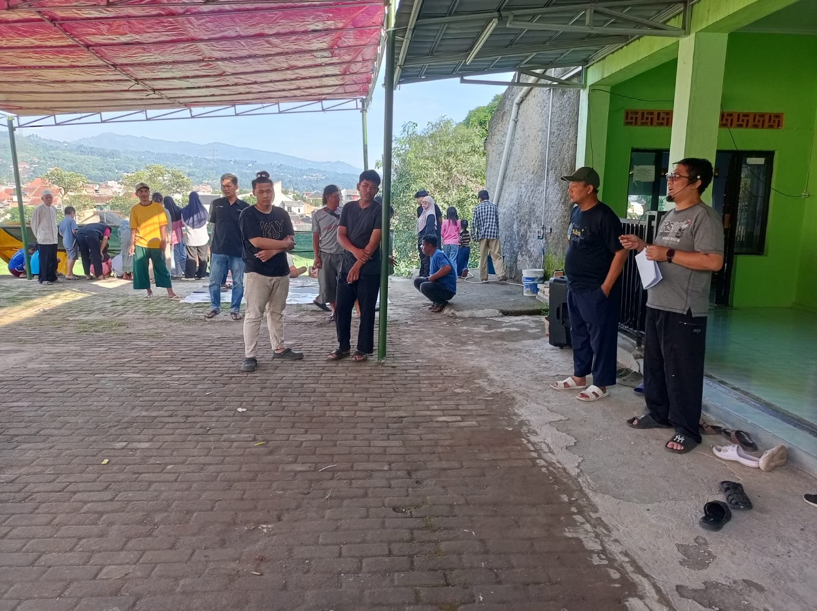 Foto Dokumentasi Prosesi Penyembelihan dan Pendistribusian Hewan Qurban Hari Raya Idul Adha 1446 H
